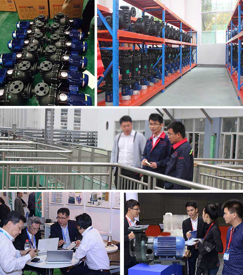 塑寶自吸泵倉庫、客戶